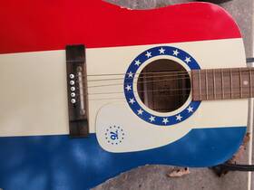 T476 Regal 1976 Bicentennial United States Guitar
