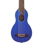 Ro10tb-w Washburn Rover Travel Acoustic Guitar Transparent Blue 801128300542