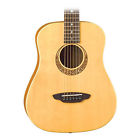 Safmusspr Luna Guitars Safari Series Muse Spruce Travel Acoustic Guitar