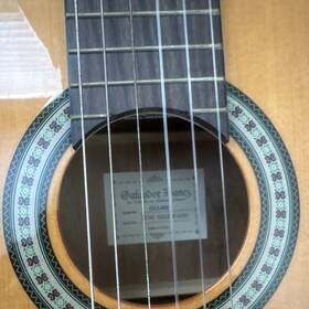 Salvador Ibanez Ga3-am Classical Guitar 6 String Brown Wood With Bag