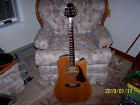 Sd-20ce Sd20ce Silvertone Rare Electric Acoustic Guitar Pro Series Model Wow