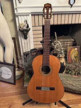 C600 Sekova Vtg Acoustic Classical Guitar Model Nylon Strings Made In Japan