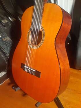 8453 Selmer Vintage Combo Nylon String Guitar Made In Usa