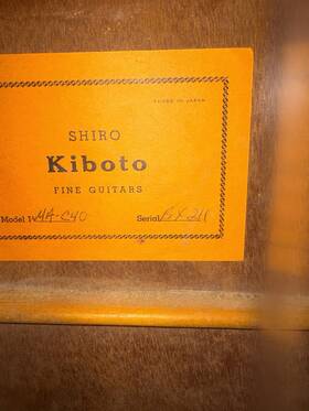 Shiro Kiboto Ma-c-40 Vintage 70s Made In Japan Repaired Ready-to-play Nice