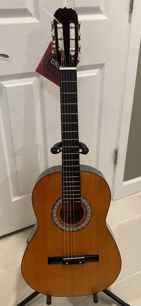 Sierra S716 Vintage70/80s Classical Acoustic Guitar Taiwan Steel And Nylon Strings