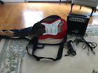Sk-8 Fender Electric Guitar Small Amplifier Mircophone All Compadible