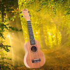 Sku383564 Meco Soprano Ukulele Uke Sapele Frets Musical Instrument Wood Brown