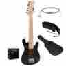 Sky732 Best Choice Products Electric Guitar Kids 30 Black With Amp Case Strap And More New 813373013726