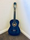 Spcc44tbb Spcg44 Ashton Beautiful Blue Classical Guitar With Fishman Pickup