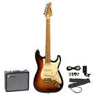 St-es-sbvc-kit-5 Rise By Sawtooth Electric Guitar Bundle Sunburst 811501031352