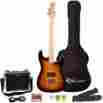 St-rise-st-3 Sawtooth Rise By 4-sb-kit-1 Electric Guitar Pack Sunburst 811501055549