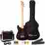 St-rise-st-lh-3 4-blk-kit-1 Sawtooth Rise By Beginner Kits Electric Guitar Pack 811501055594