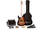 St-rise-st-lh-3-4-sb-kit-1 Sawtooth Left Handed Guitar Kit Lessons Dvd Beginner 811501055600