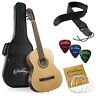 Str-a75 Nat Ashthorpe Classical Acoustic Guitar Premium Tonewoods With Cl