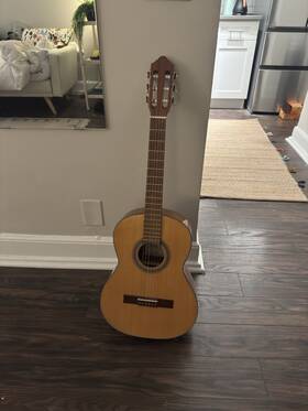 Strunal 5457 Classical Guitar 3/4 Size Soft Case Made In Czech Republic Near Mint