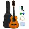 Swcg30-ye Strong Wind Classical Acoustic Guitar 30 1 2 Size In Nature Ship From Usa