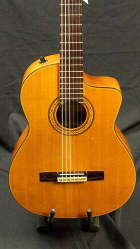 Ec28c Takamine Jasmine By Acoustic-electric Classical Guitar With New Gator Gigbag