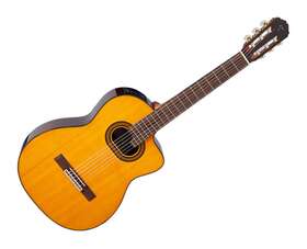 Gc6cenat Takamine Classical With Cutaway And Electronics - Natural
