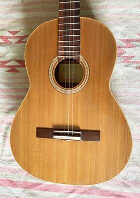 Prf-tel-gk1 Taurus Vintage 1975 Made In Spain Classical Guitar Antonio Picado