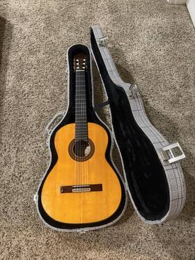 Toshihiko Nakade 1000a 1974 Classical Guitar 6-string With Hard Case Near Mint