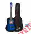 Tdcg36-bl Trendy 36 Inch Classical Guitar Package Blueburst