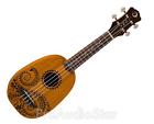 Uke-tto Luna Guitars Ukulele Pineapple Tattoo W Gigbag 819998044916