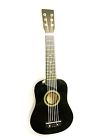 Unbranded 25 Acoustic Guitar Black Small Scale Child Kids Practice Play Toy Bag Tuner 813121010755