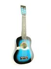 Unbranded 25 Acoustic Guitar Blue Small Scale Child Kids Practice Play Toy Bag Tuner 813121010663
