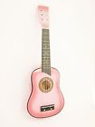 Unbranded 25 Acoustic Guitar Pink Small Scale Child Kids Practice Play Toy Bag Tuner 813121010779