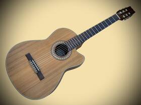 Vantage Vsc-20 Handcrafted Ce Nylon Classical Acoustic/electric Guitar With Cutaway