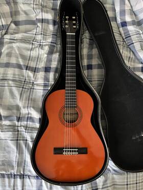 Vintage 241e Conservarte Etude 3/4 Size Classical Guitar