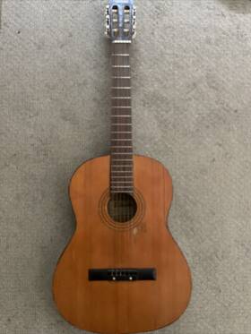 Epg2 Vintage Eikosha Classical Acoustic Guitar Made In Japan Used
