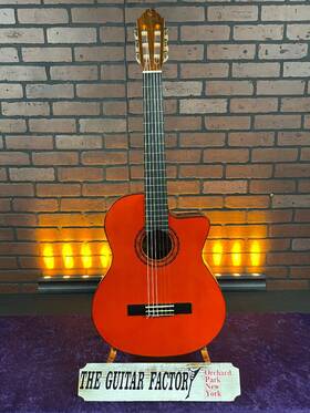 C5ce-0211-u Washburn Classical Acoustic Electric Guitar - Natural C5ce