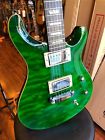Wolf Wprs Trans Green Quilted Maple Top Electric Guitar
