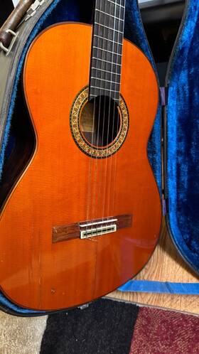 Yamaha Concert-5 Gc-5 Grand Concert Acoustic Handmade In Japan 1971 Plus Case