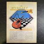 1982 Hondo Guitars Print Original 1980S The Nomad 3X Chiquita ADV32. Fixed Price $14.99.