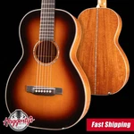 Martin Custom Shop 12-FRET Flamed Mahogany Acoustic Guitar 1935 Sunburst Wit. Fixed Price $7686.00.