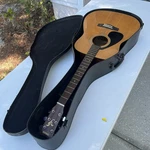 Yamaha FG-412L Left Handed Acoustic Guitar W Hard Case. Fixed Price $168.88.