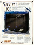 Magazine Print Ad Crate Amps 1997 Excalibur Amplifier GX60C GX60D Survival Tool. Fixed Price $5.98.