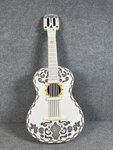 Disney Pixar Coco Miguel Musical Guitar Mattel White Skull - For Repair Prop. Fixed Price $19.99.