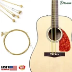 Sets Of 6 Guitar Strings Replacement Steel For Electric Acoustic. Fixed Price $5.99.