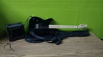 Davison Left Handed Youth Electric Guitar With Amplifier. Fixed Price $100.00.