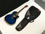 Indiana Shannondale Acoustic Electric Cutaway Guitar Blue W/ Bag Srb-bls. Fixed Price $199.99.