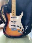 Spectrum Electric Guitar R/h With Strap. Fixed Price $99.95.