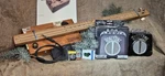 Cigar Box Guitar W/ Mini Amplifier. Fixed Price $125.00.