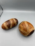 Vintage Hand Painted Gourd Maracas Shakers Percussion Instruments Set 2. Fixed Price $29.99.