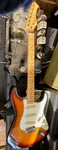 1980'S Harmony H80T Stratocaster Style Electric Guitar. Fixed Price $250.00.