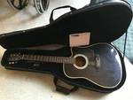American Legacy Electric Acoustic Model AL-100 With Case & Accessories. Fixed Price $225.00.