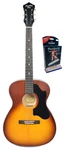 Recording King ROS-9-TS 000 Size Acoustic Guitar, Hohner Pentaharp Bundle. Fixed Price $249.99.