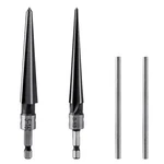 2PCS Handle Taper Reamer Tool Set 6 Fluted Chamfer Reaming 1/4 Inch Hex Shank. Fixed Price $9.99.